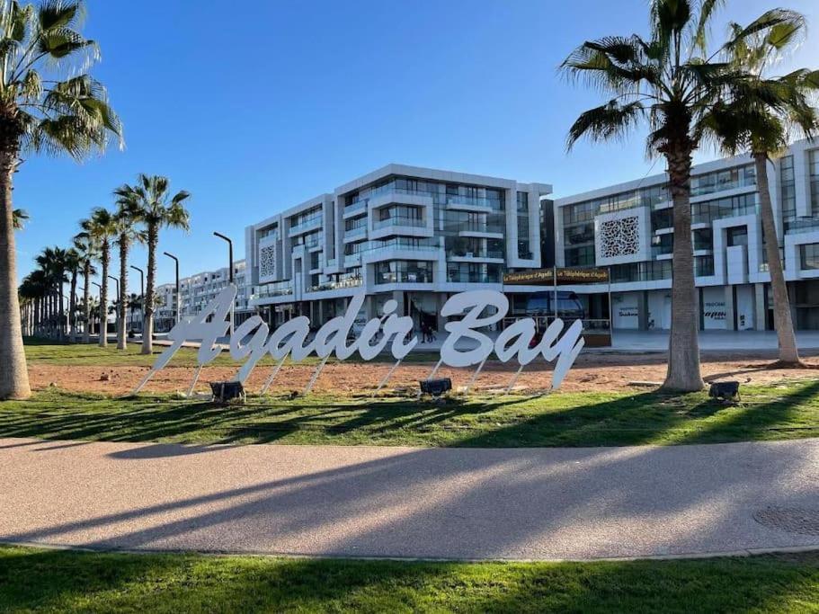 Appartement De Luxe ,Piscine,Parking,Terrasse Agadir Exteriör bild
