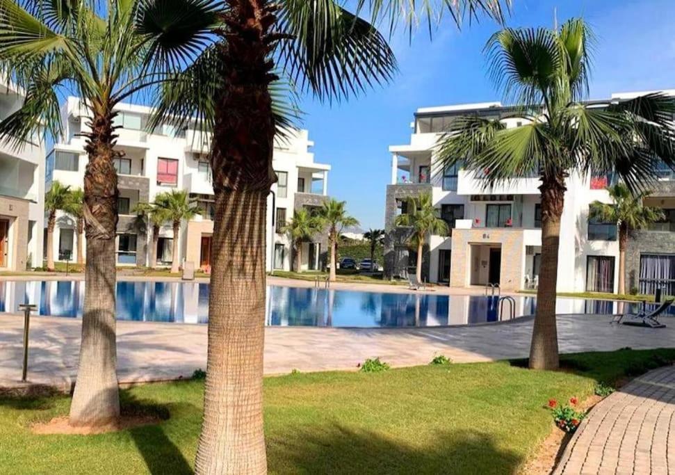 Appartement De Luxe ,Piscine,Parking,Terrasse Agadir Exteriör bild